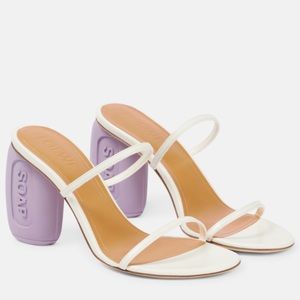 NWT Loewe Soap Leather Sandals Size 11/41